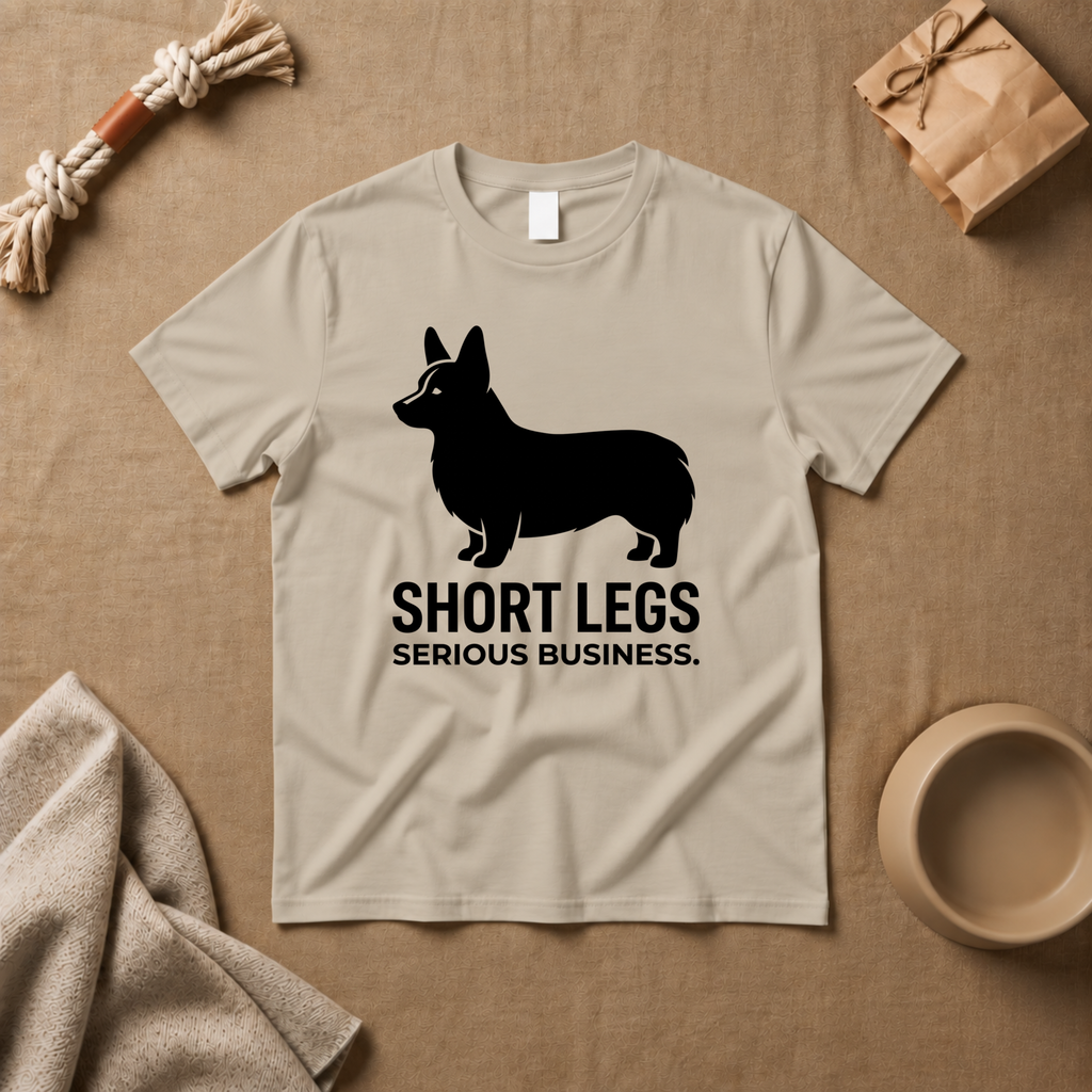 Short Legs, Serious Business T-Shirt