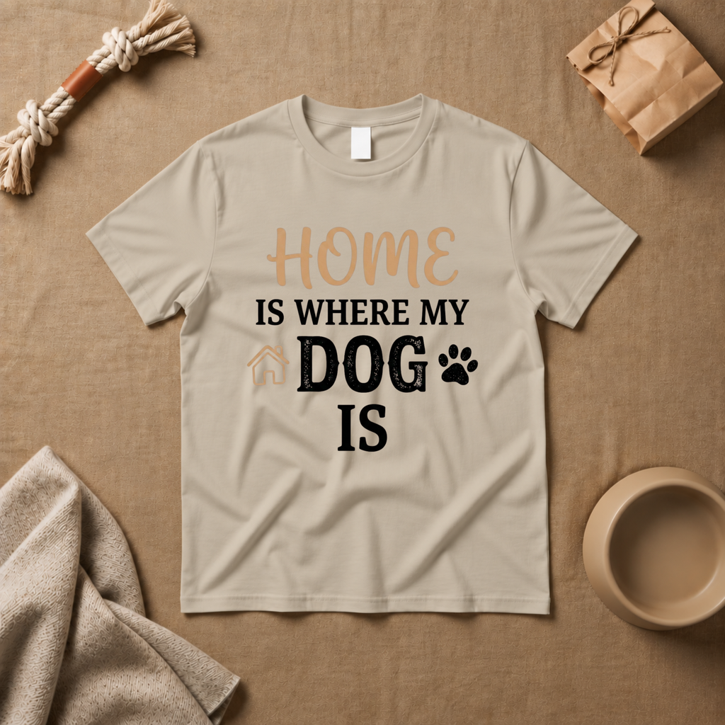 Home Is Where My Dog Is T-Shirt