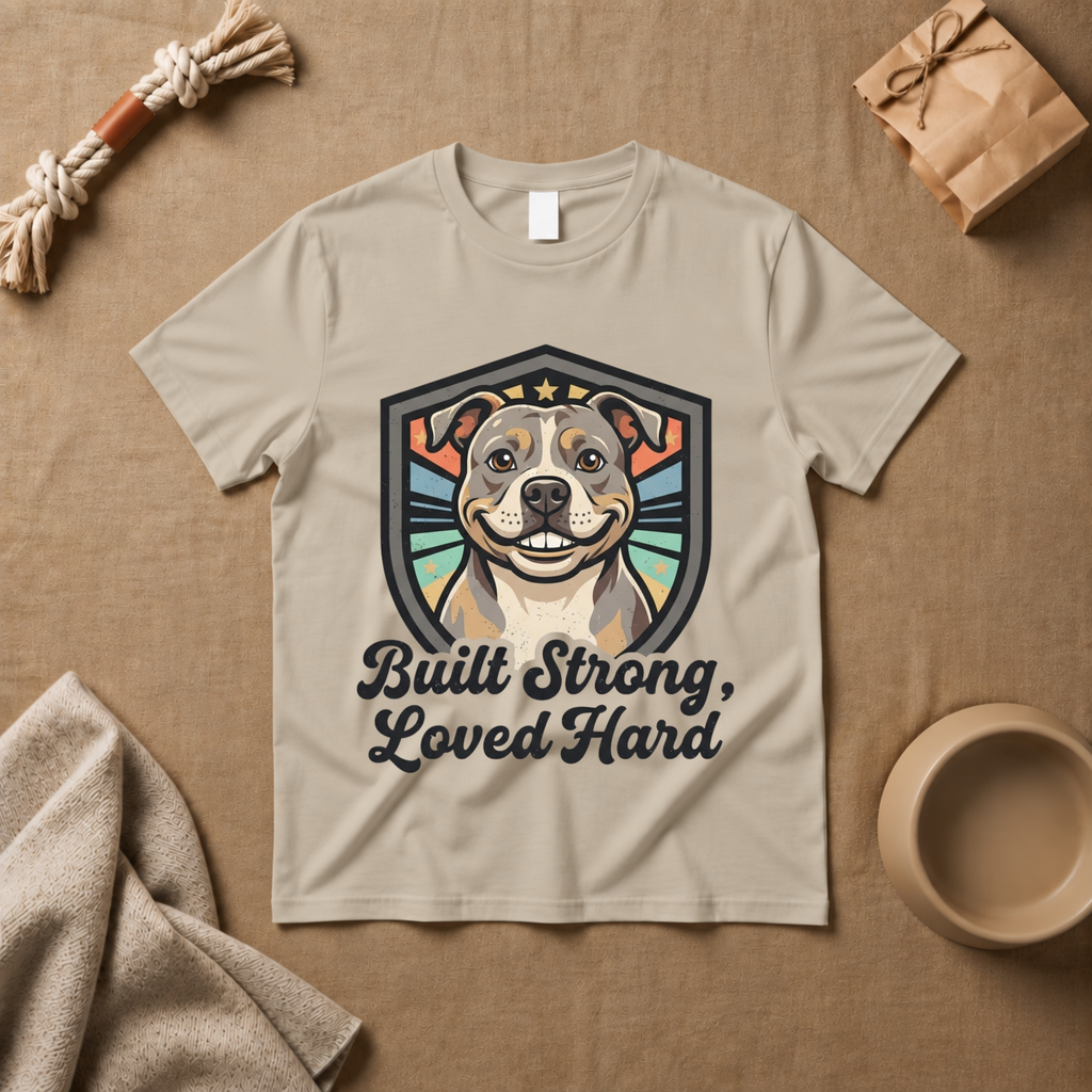 Built Strong, Loved Hard T-Shirt