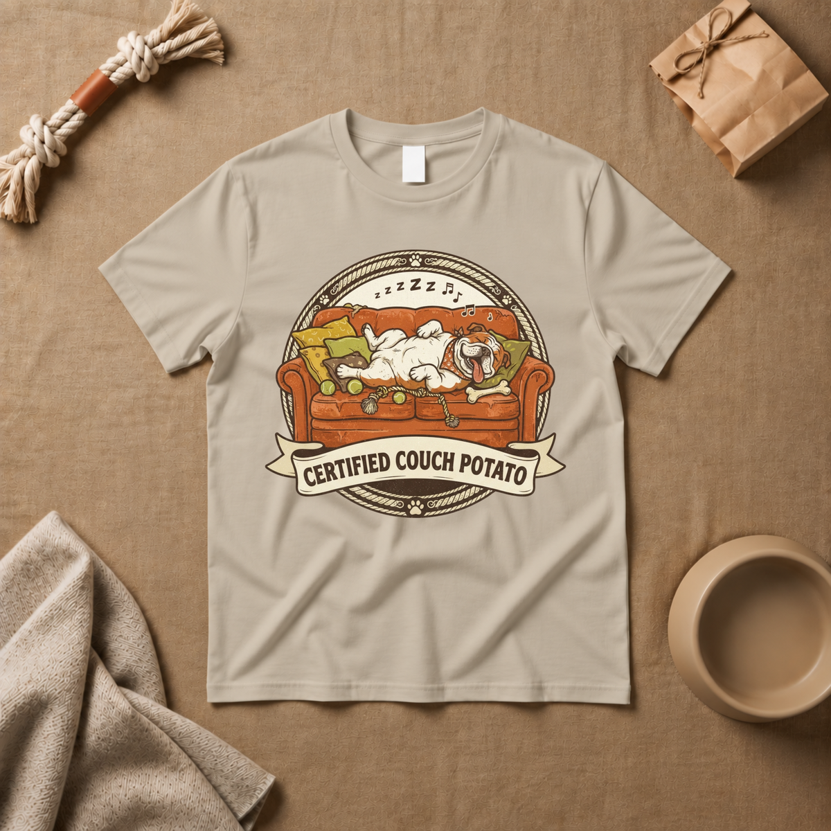 Certified Couch Potato T-Shirt