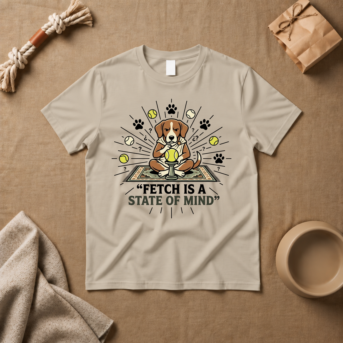 Fetch Is A State Of A Mind T-Shirt
