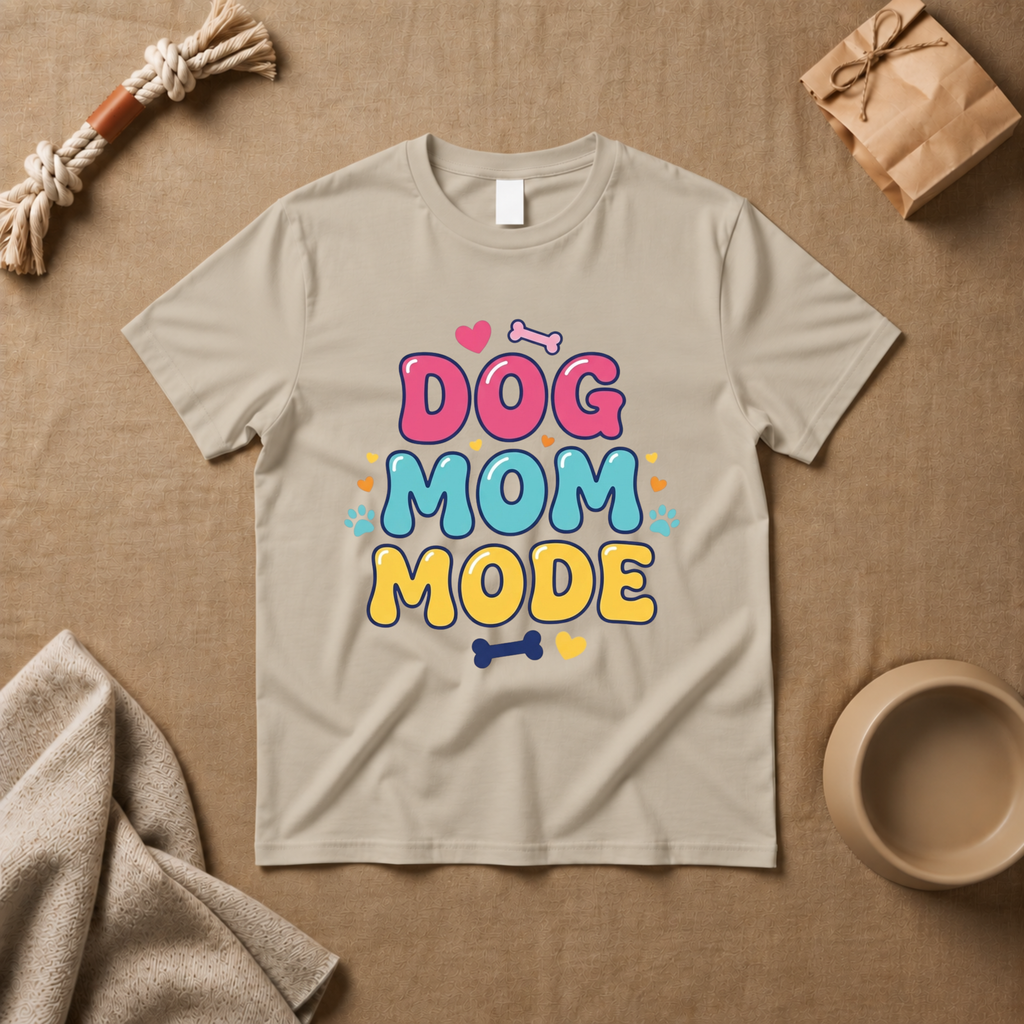 Dog Mom Mode T-Shirt