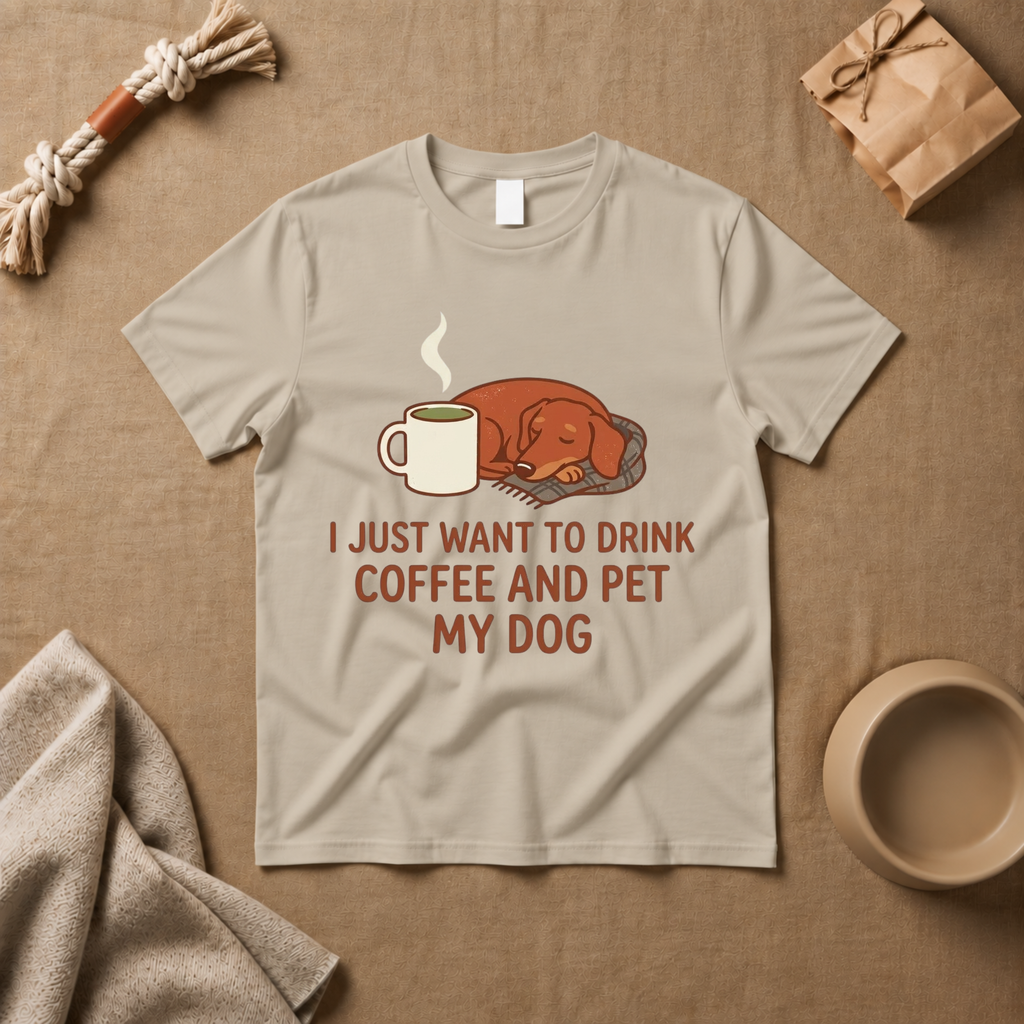 I Just Want To Drink Coffee T-Shirt