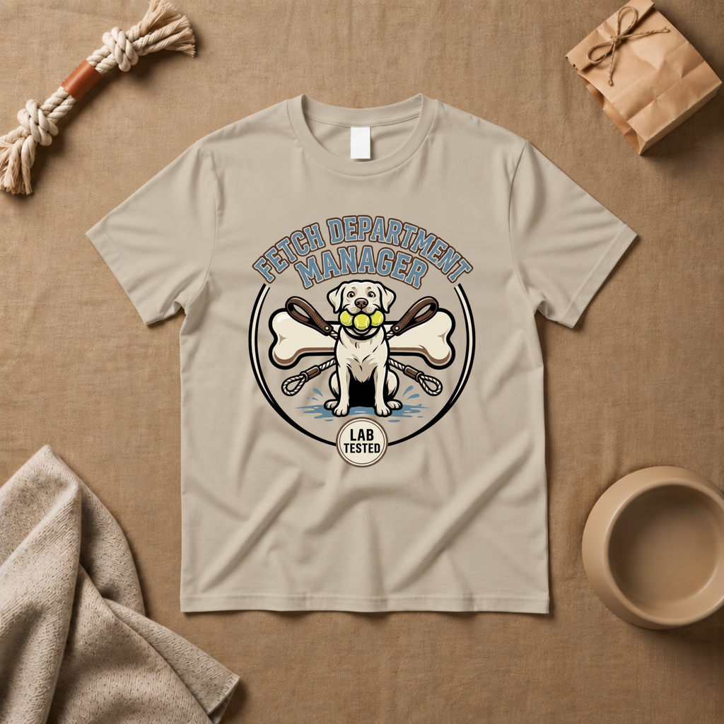 Fetch Department Manager T-shirts