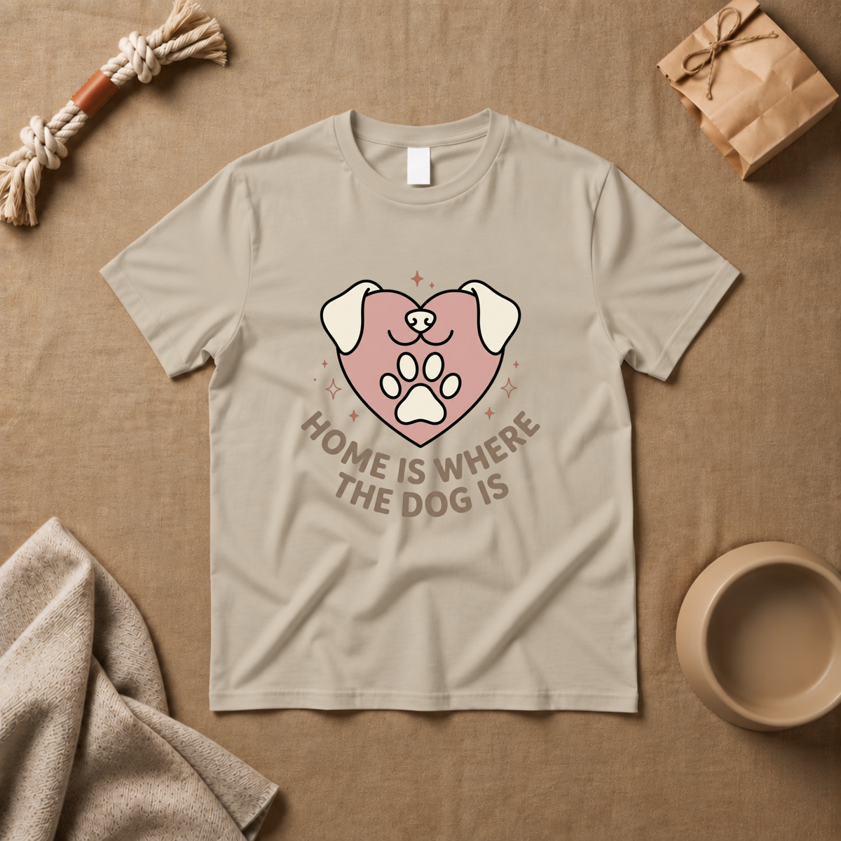 Home Is Where The Dog Is T-Shirt