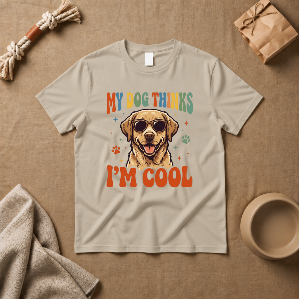 My Dog Thinks I M Cool T-Shirt