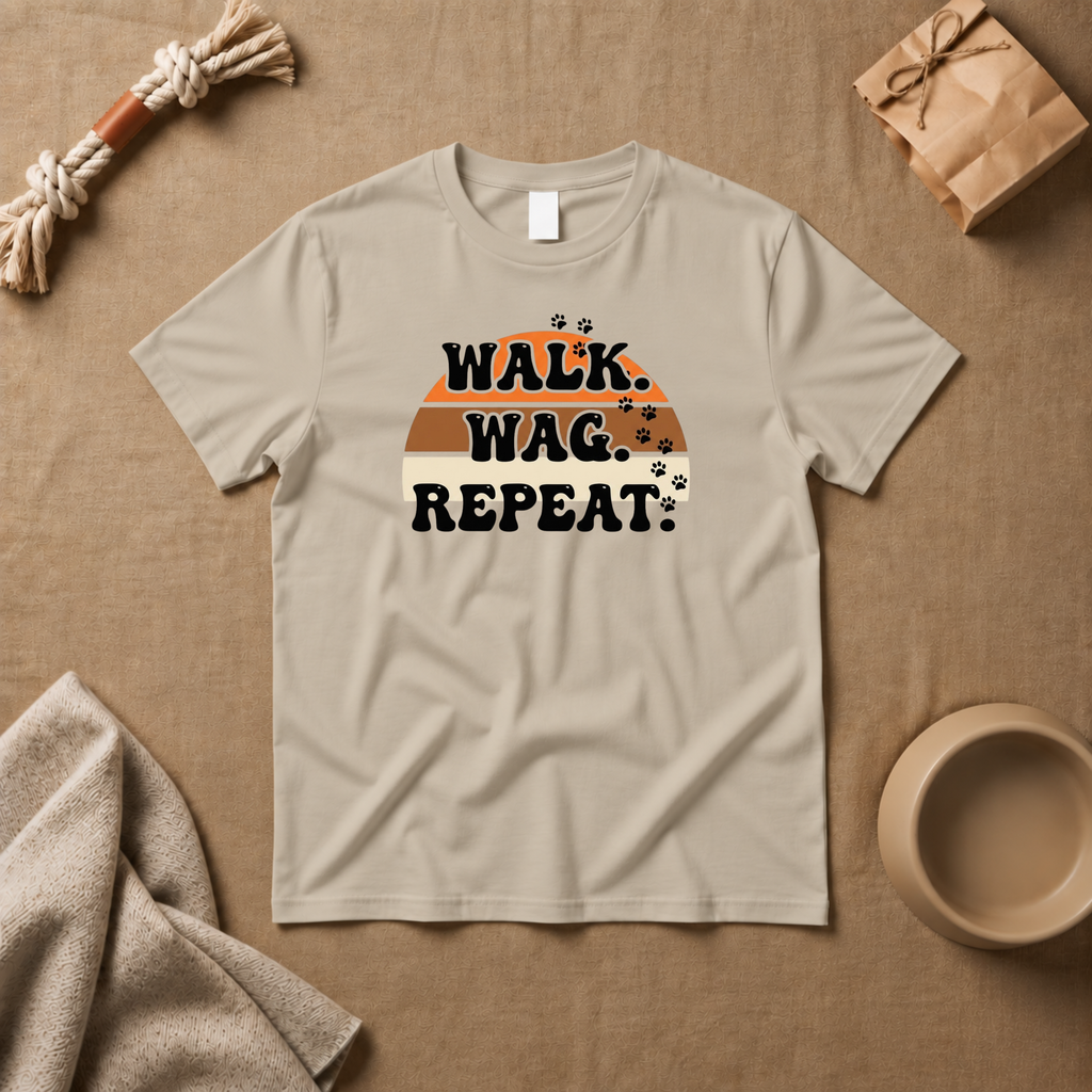 Walk Wag Repeat T-Shirt
