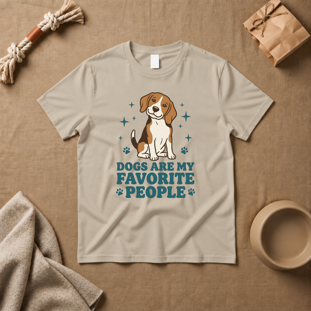 Dogs Are My Favorite People T-Shirt