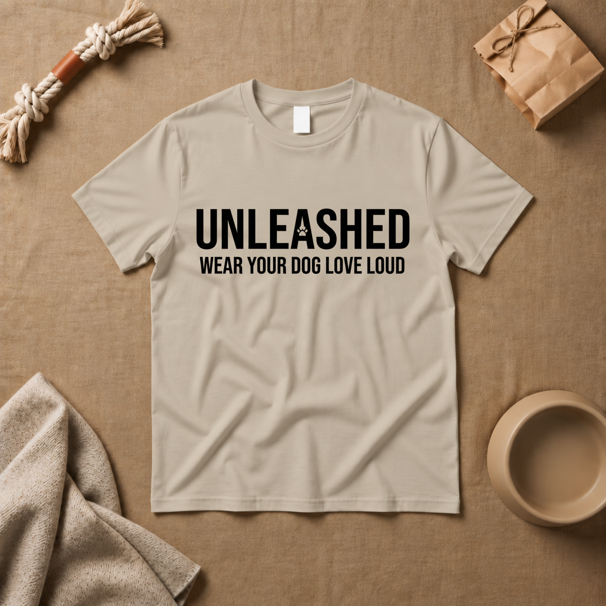 Wear Your Dog Love Loud T-Shirt