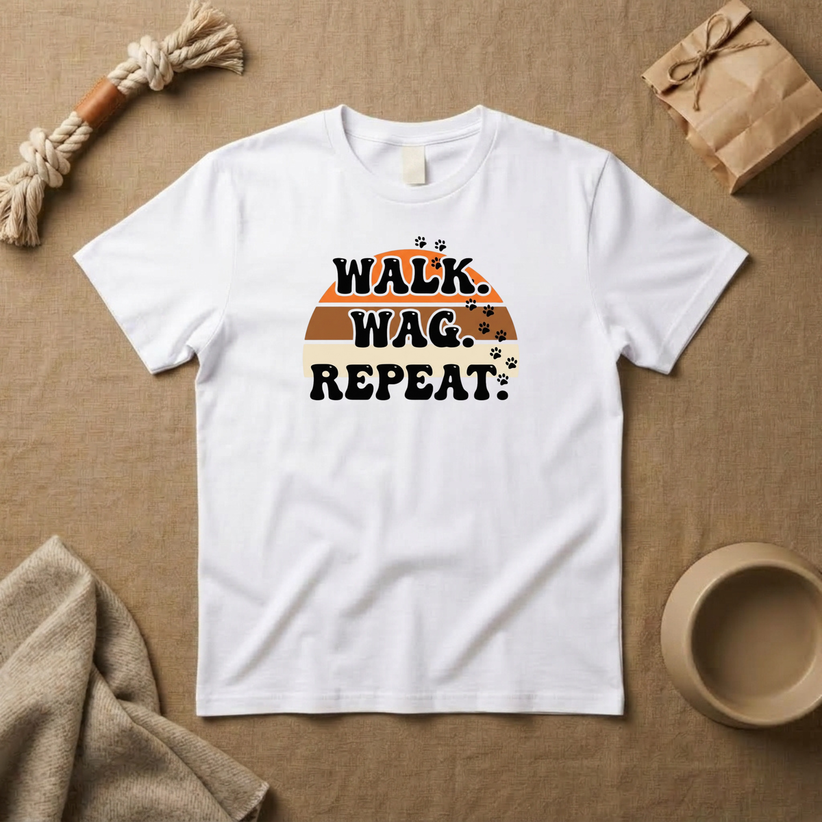 Walk Wag Repeat T-Shirt
