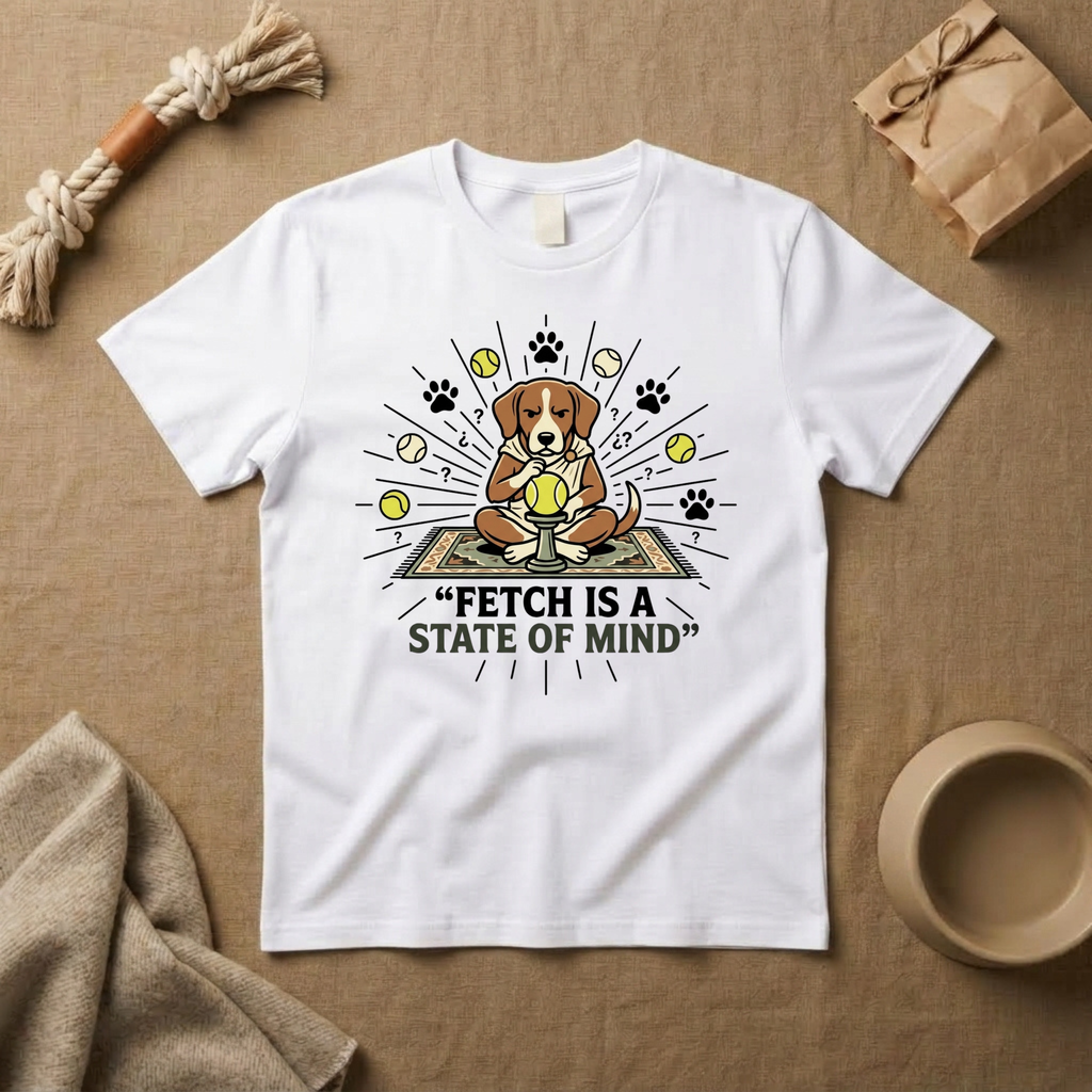 Fetch Is A State Of A Mind T-Shirt