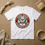 Dog Dad Garage Club T-shirts