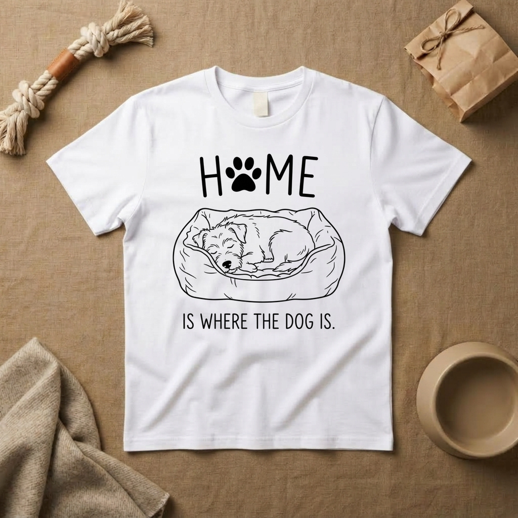 Home Is Where The Dog Is T-Shirt