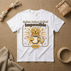 Golden Before Coffee? Impossible T-Shirt