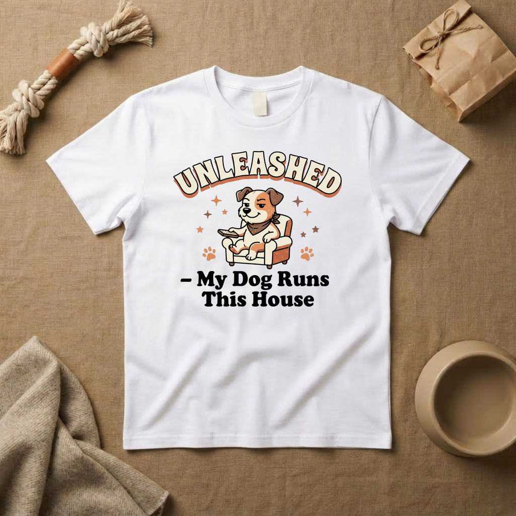 My Dog Runs This House T-Shirt