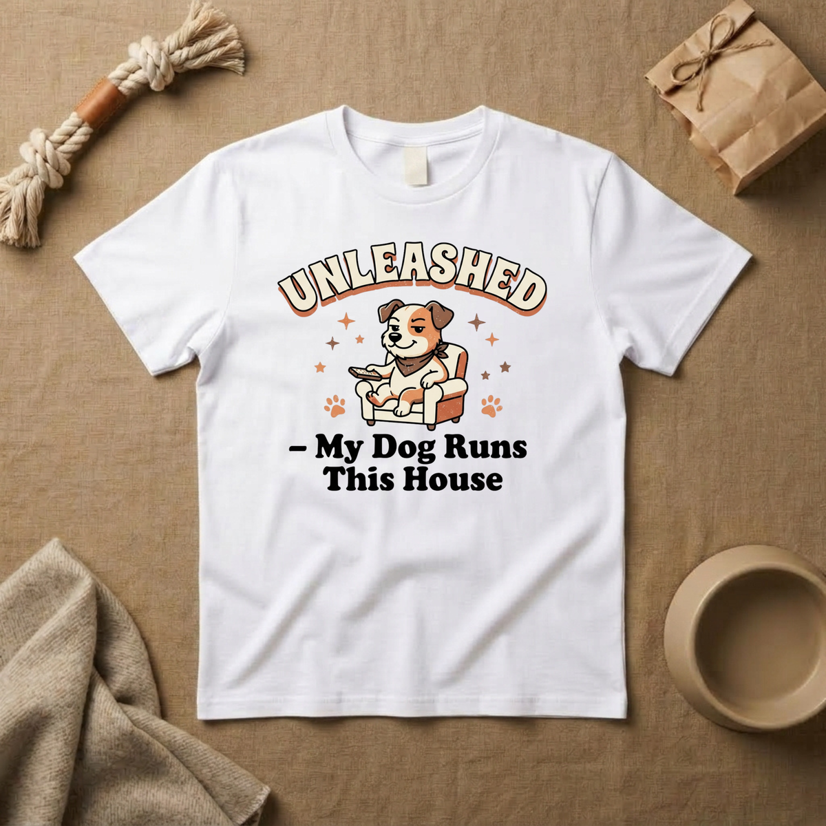 My Dog Runs This House T-Shirt