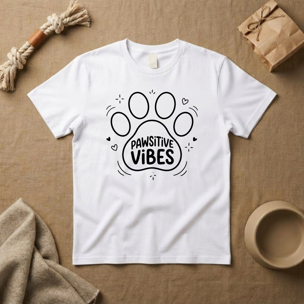 Pawsitive Vibes T-Shirt
