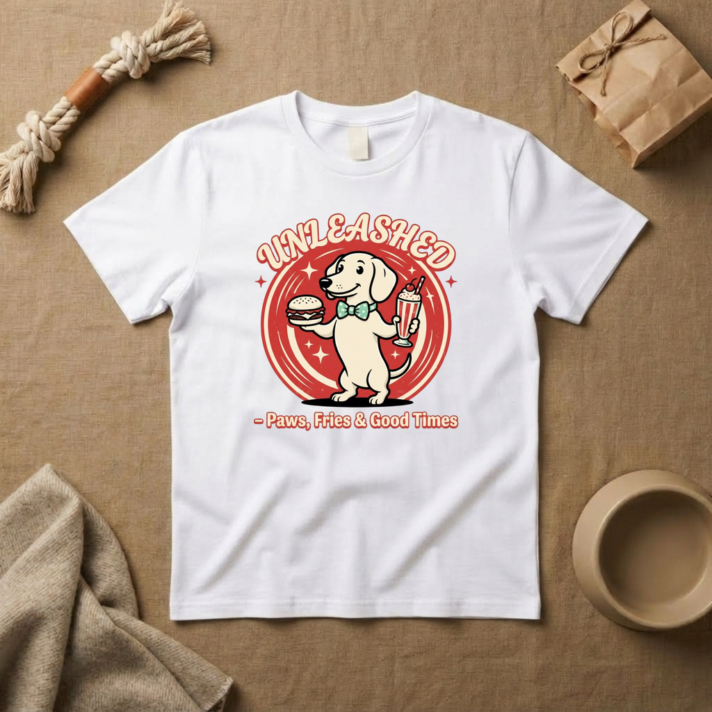 Paws, Fries and Good Times T-Shirt