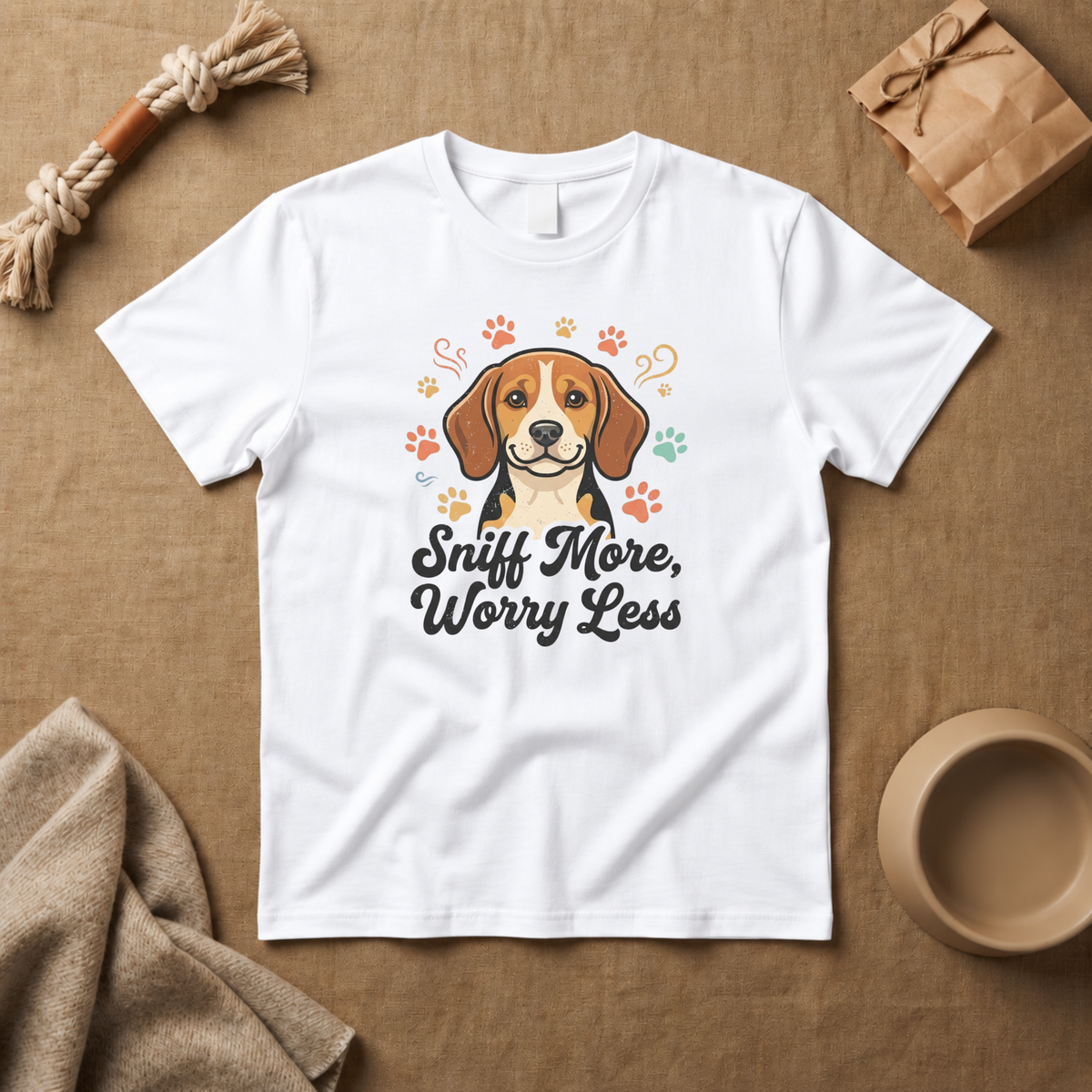 Sniff More, Worry Less T-Shirt