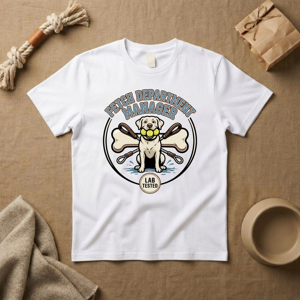 Fetch Department Manager T-shirts