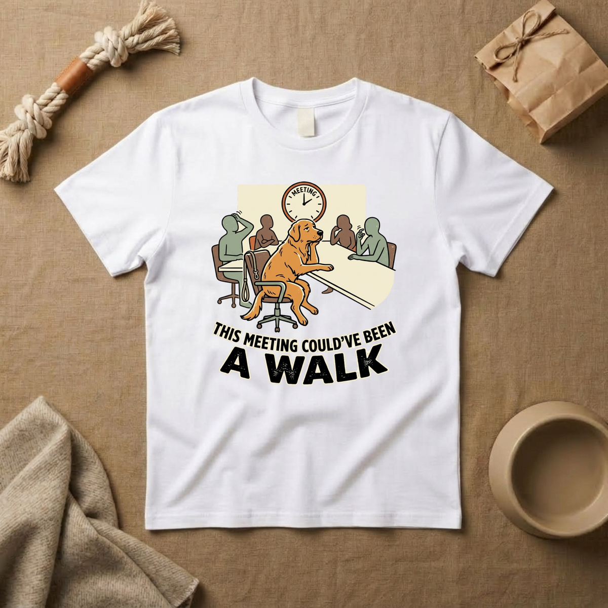This Meeting Could've Been A Walk T-Shirt