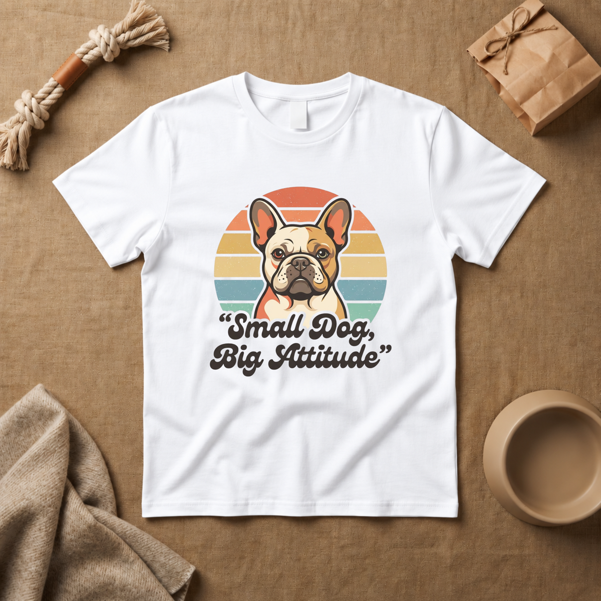 Small Dog, Big Attitude T-Shirt
