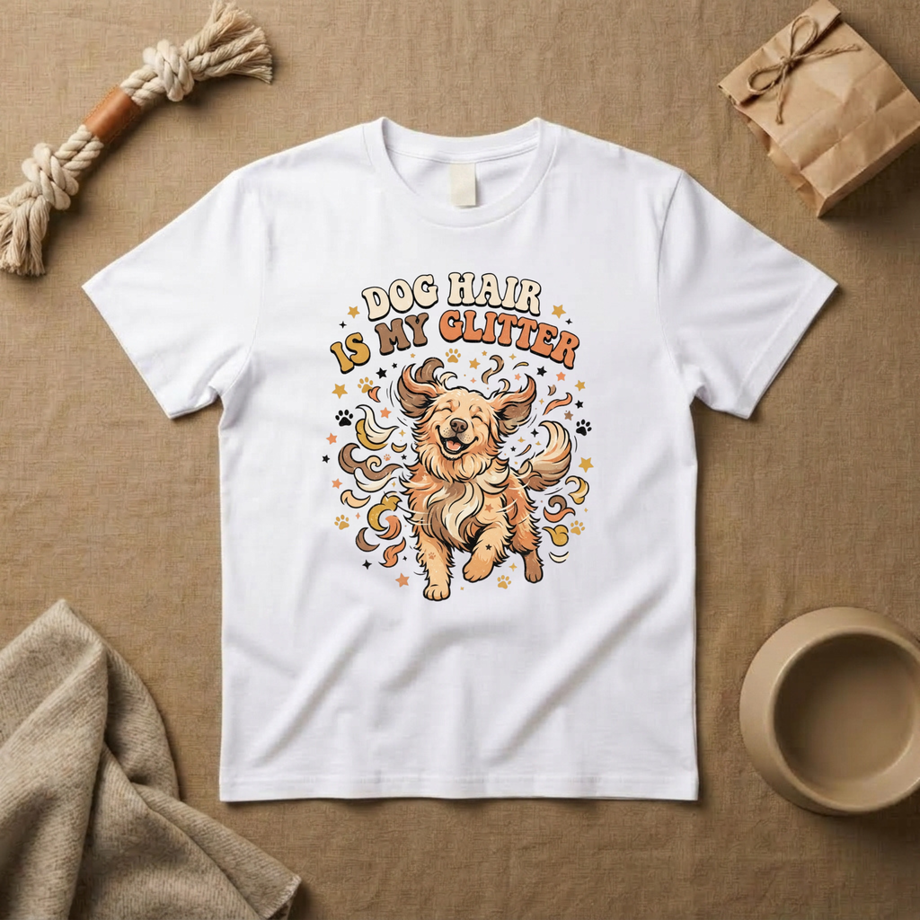 Dog Hair Is My Glitter T-shirts
