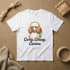 Curly, Classy, Canine T-Shirt