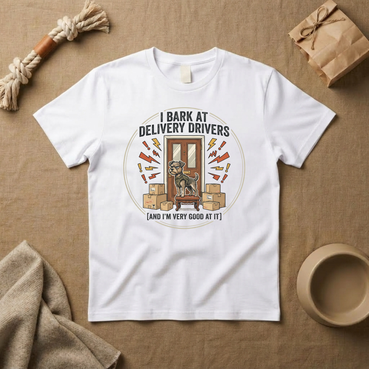 I Bark At Delivery Drivers T-Shirt