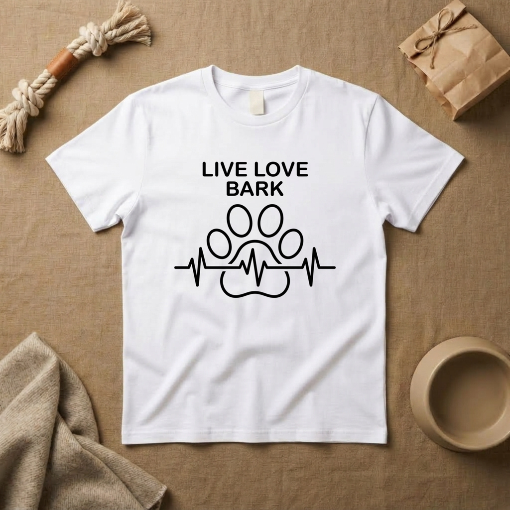 Live Love Bark T-Shirt