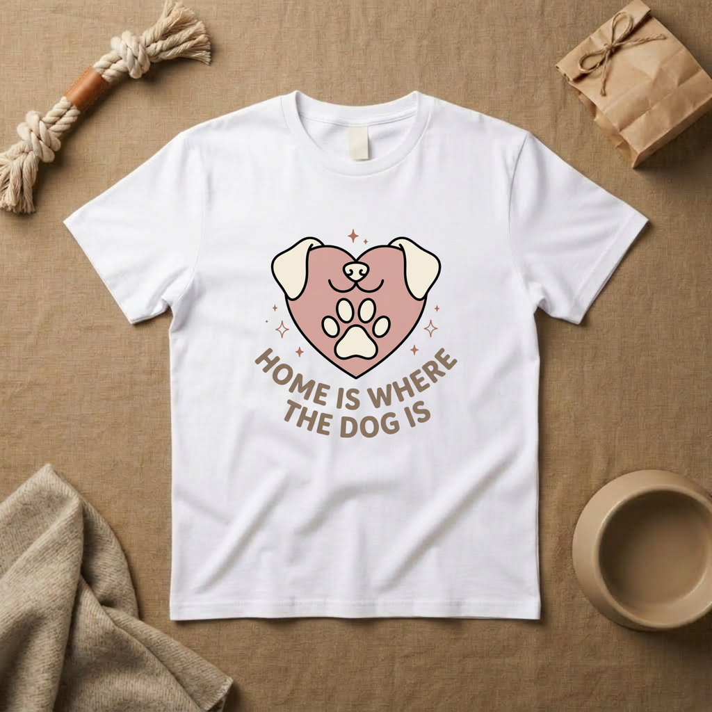 Home Is Where The Dog Is T-Shirt