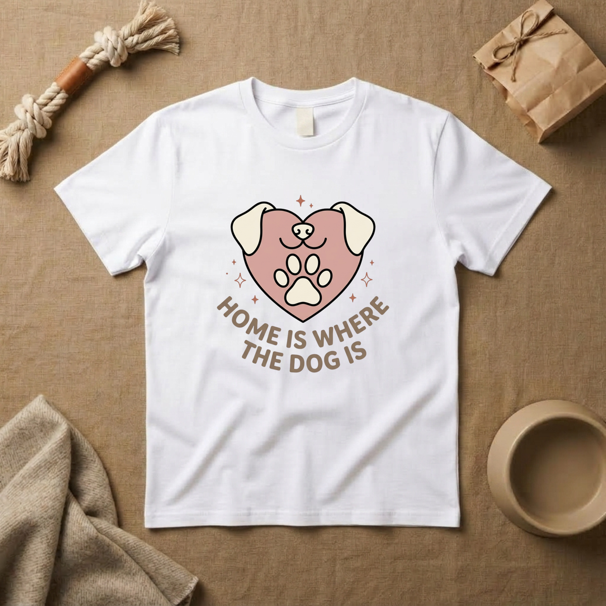 Home Is Where The Dog Is T-Shirt