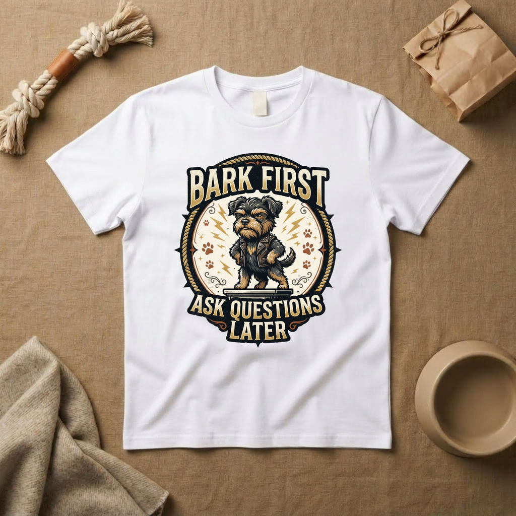 Bark First Ask Question Later T-Shirt