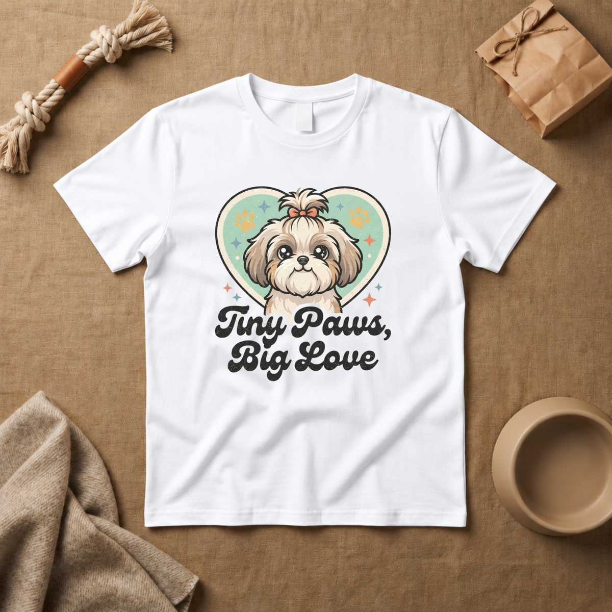 Tiny Paws, Big Love T-Shirt
