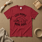 Less People More Dogs T-Shirt