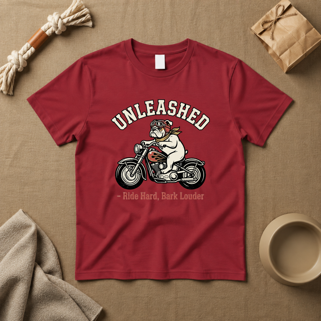 Ride Hard, Bark Louder T-Shirt
