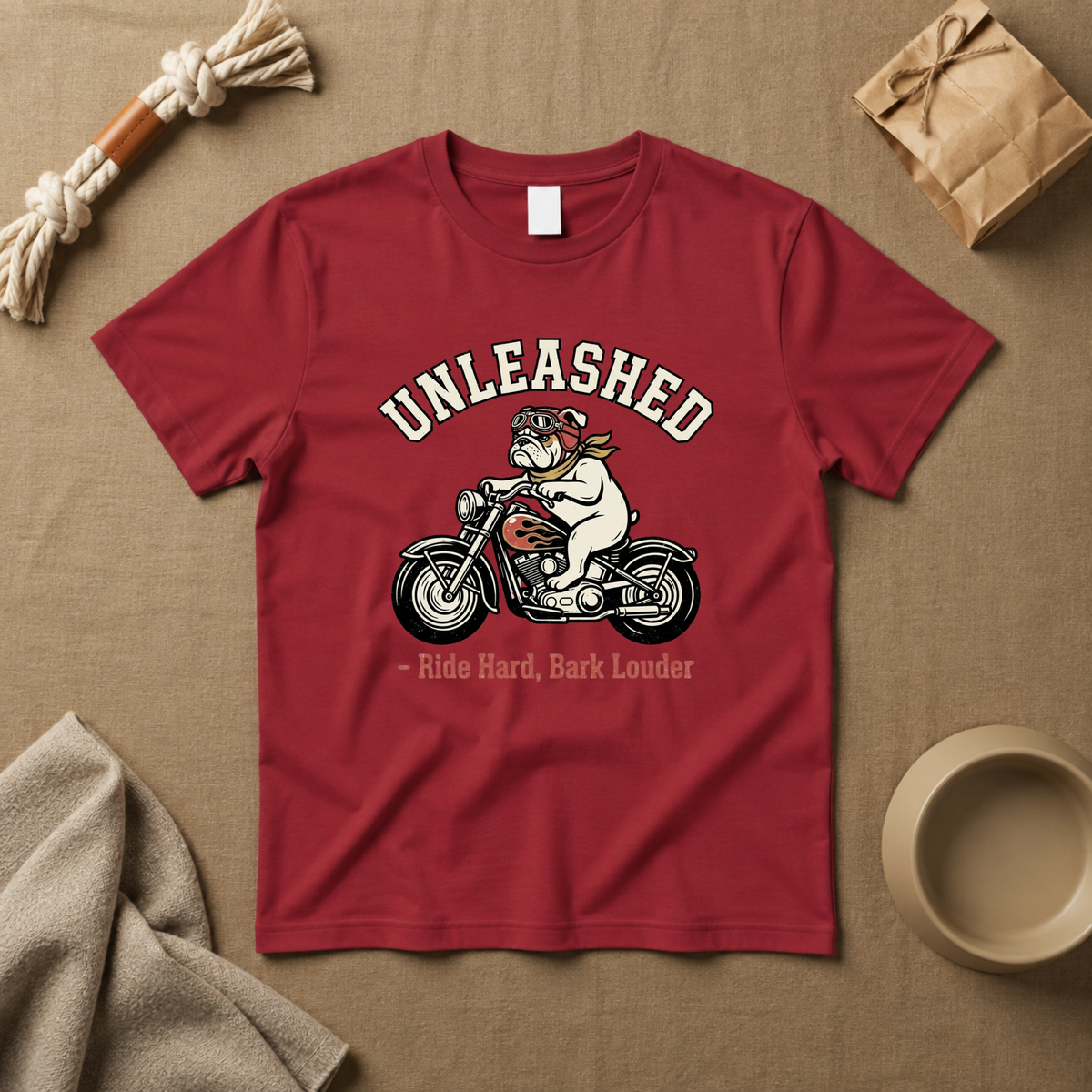 Ride Hard, Bark Louder T-Shirt