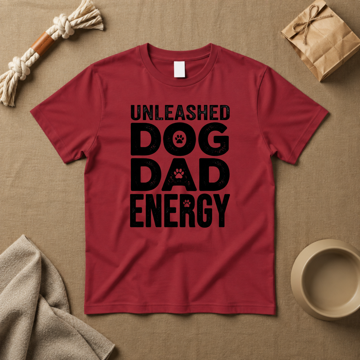 Dog Dad Energy T-Shirt