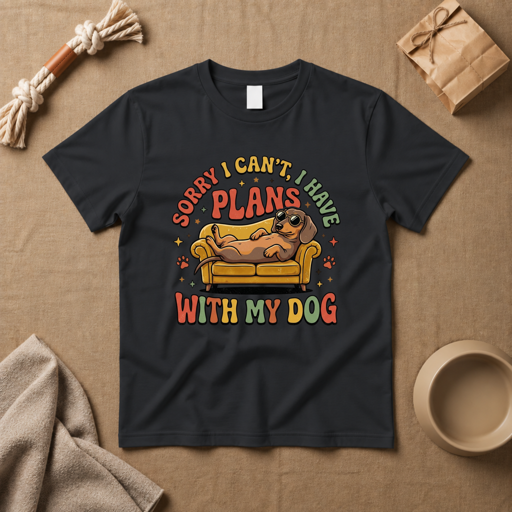 Sorry, I Cant, I Have Plans T-Shirt