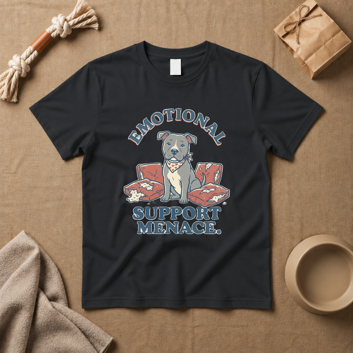 Emotional Support Menace T-Shirt
