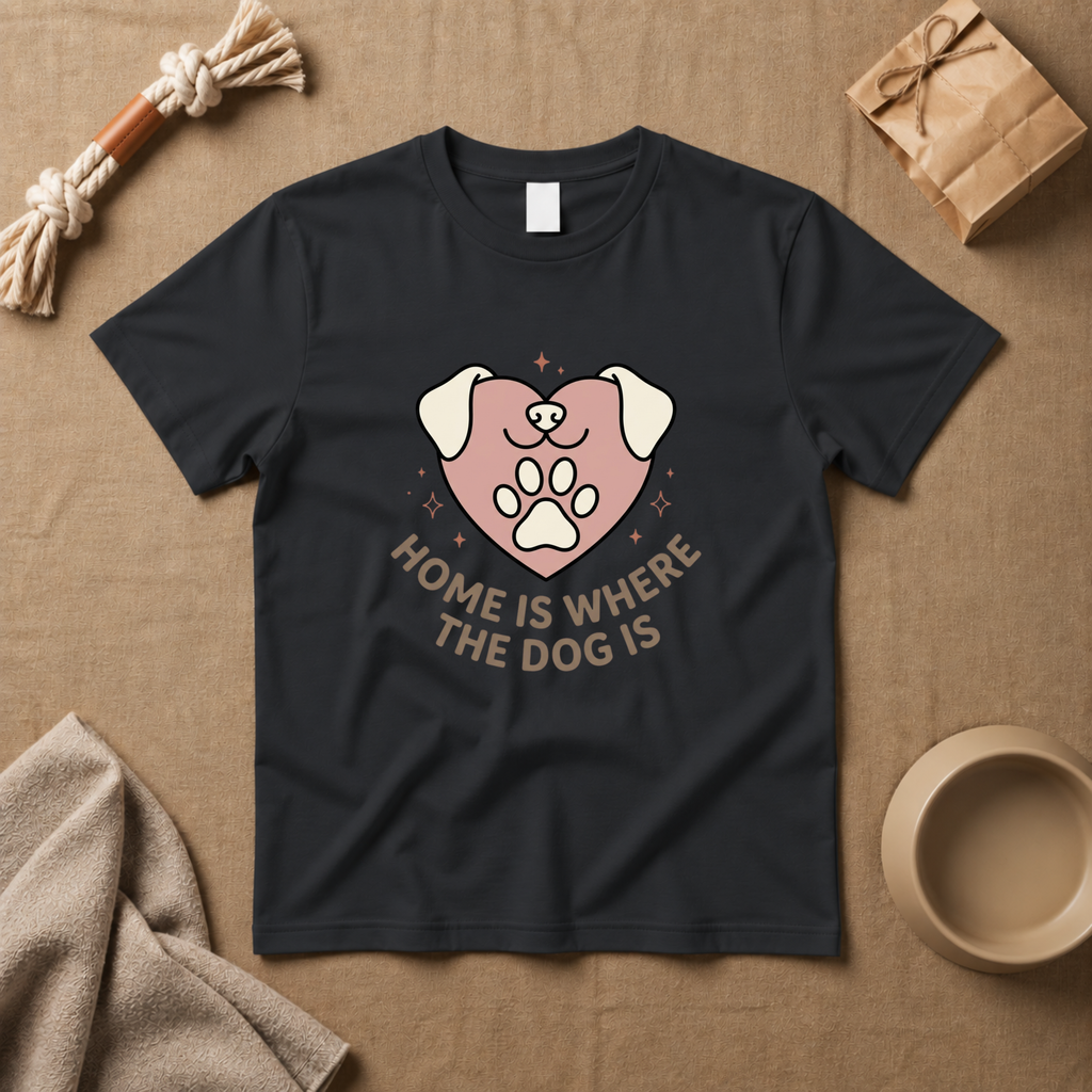 Home Is Where The Dog Is T-Shirt