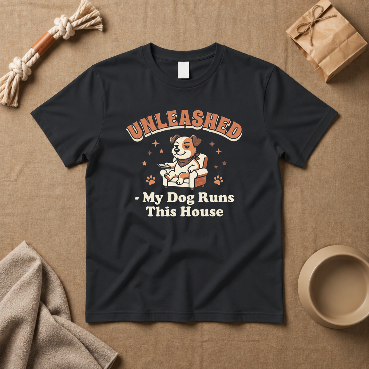 My Dog Runs This House T-Shirt