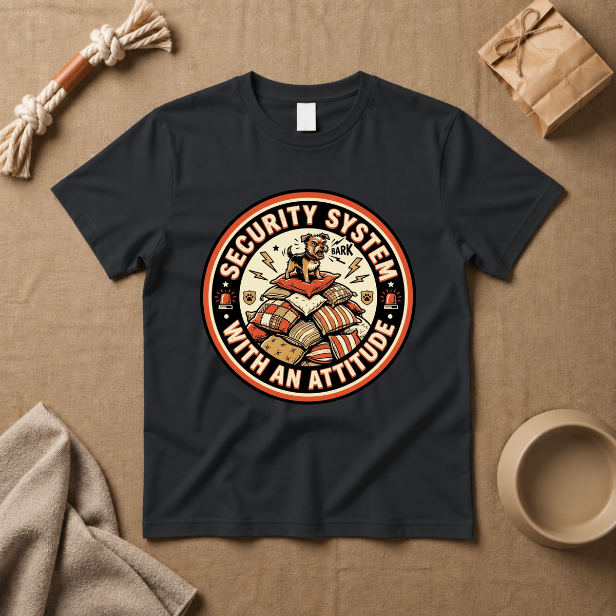 Security System With An Attitude T-Shirt