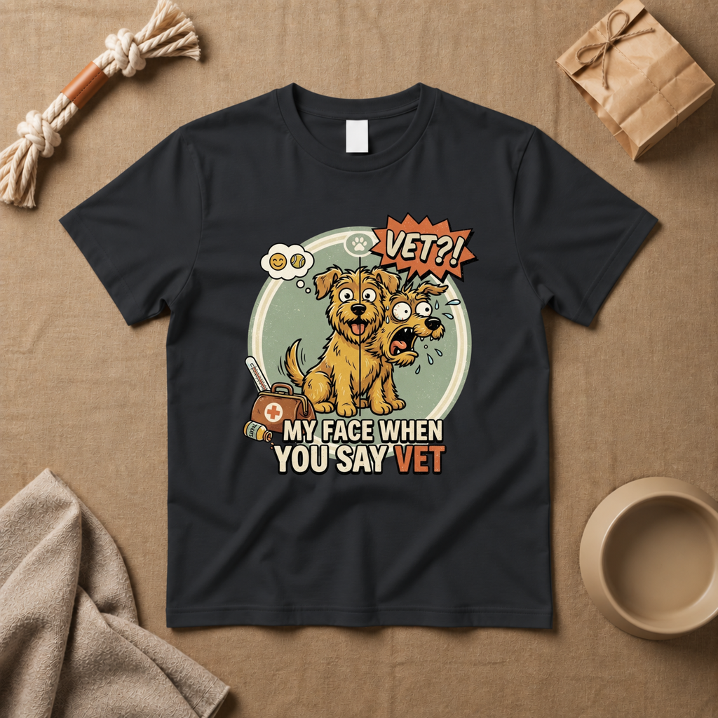 My Face When You Say Vet T-Shirt