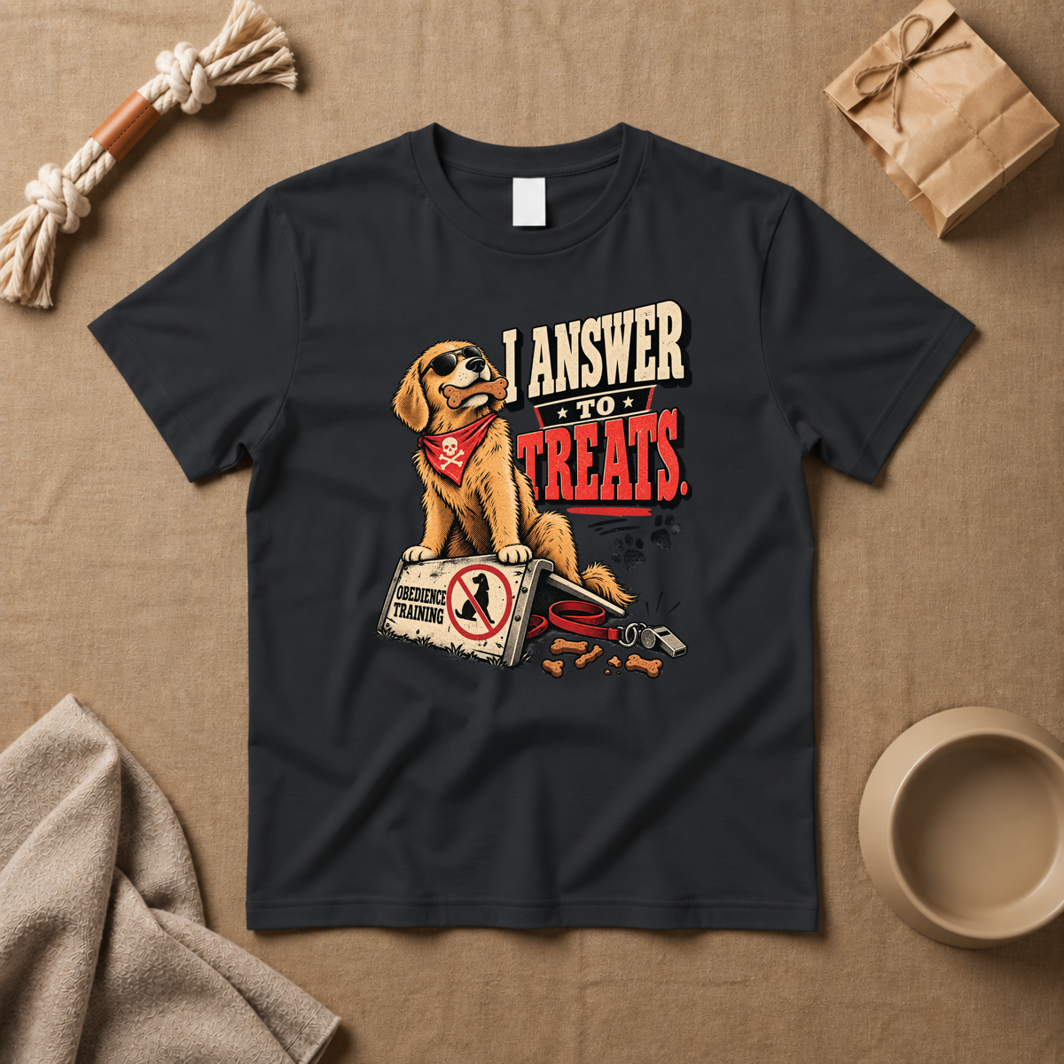 I Answer To Treats T-Shirt