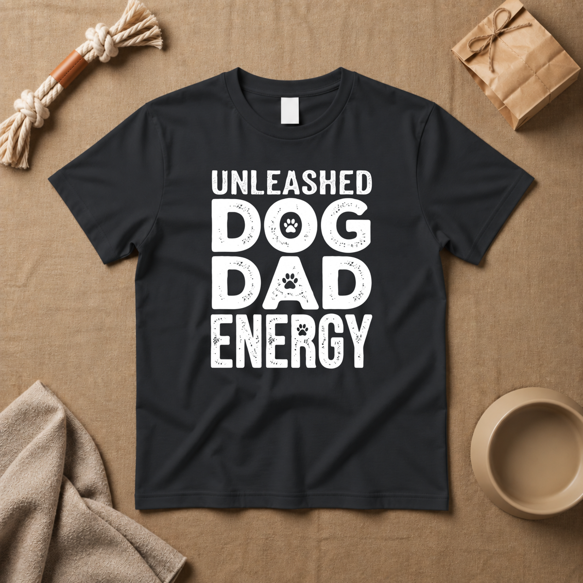 Dog Dad Energy T-Shirt