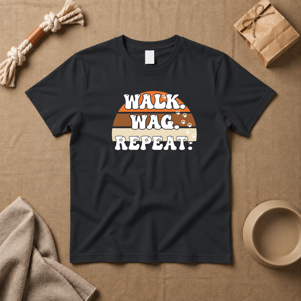 Walk Wag Repeat T-Shirt