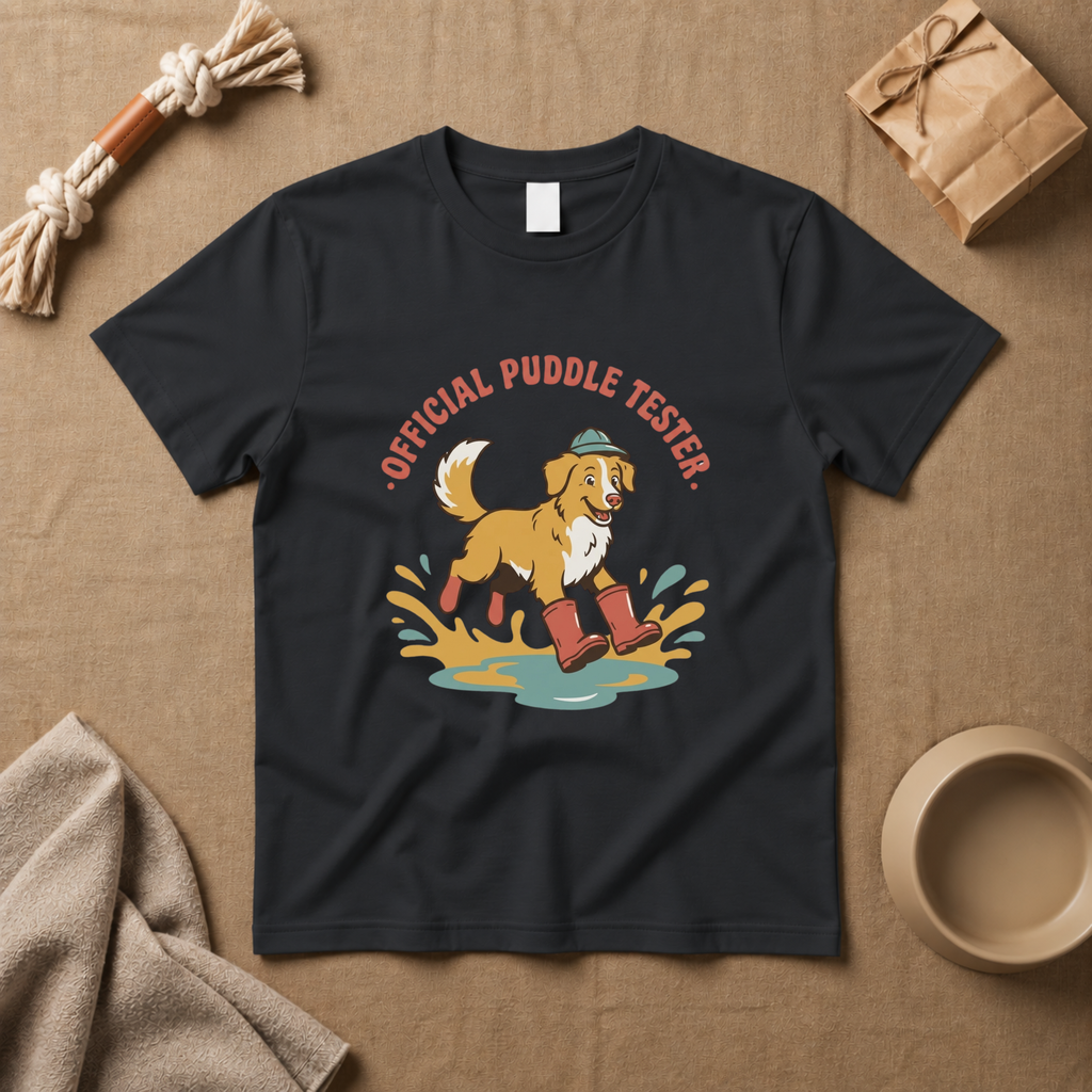 Official Puddle Tester T-Shirt