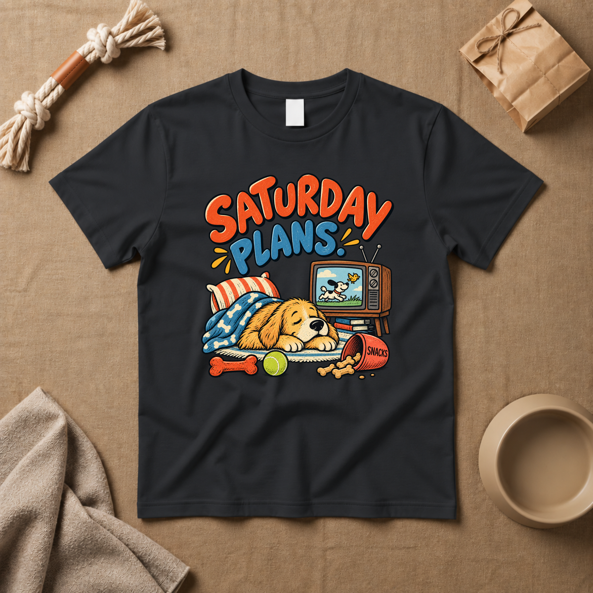 Saturday Plans T-Shirt