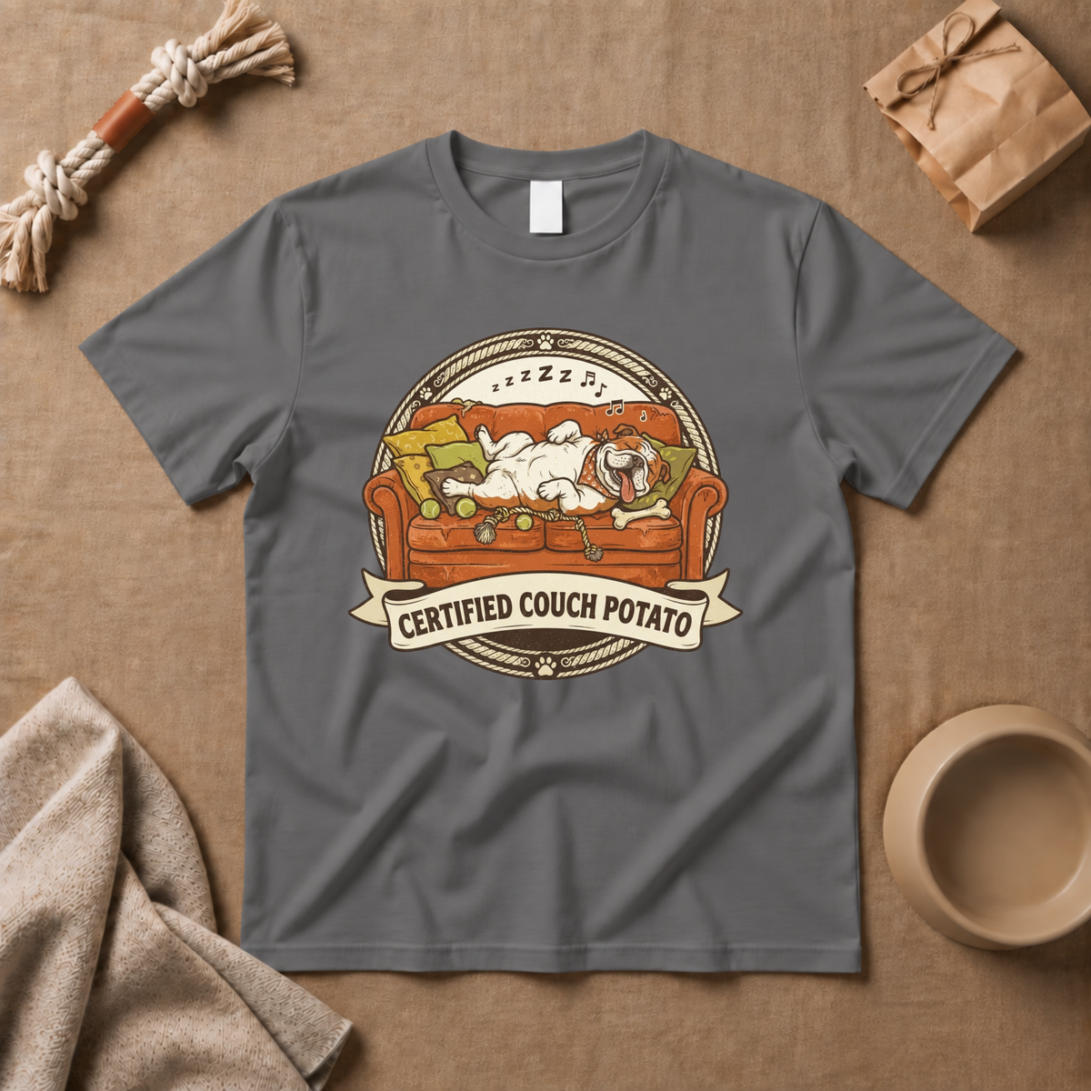 Certified Couch Potato T-Shirt